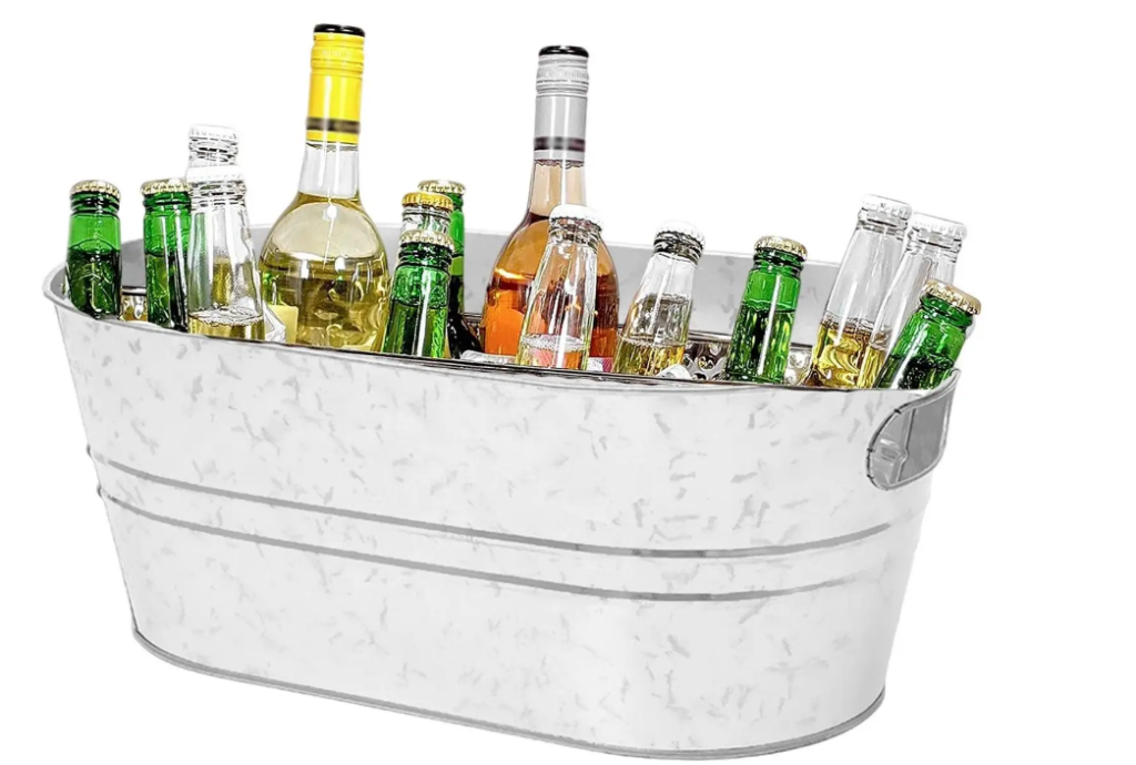 Steel Metal Oval Tub
