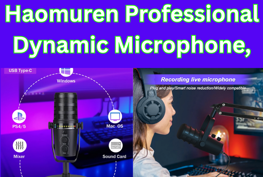 Haomuren Professional Dynamic Microphone