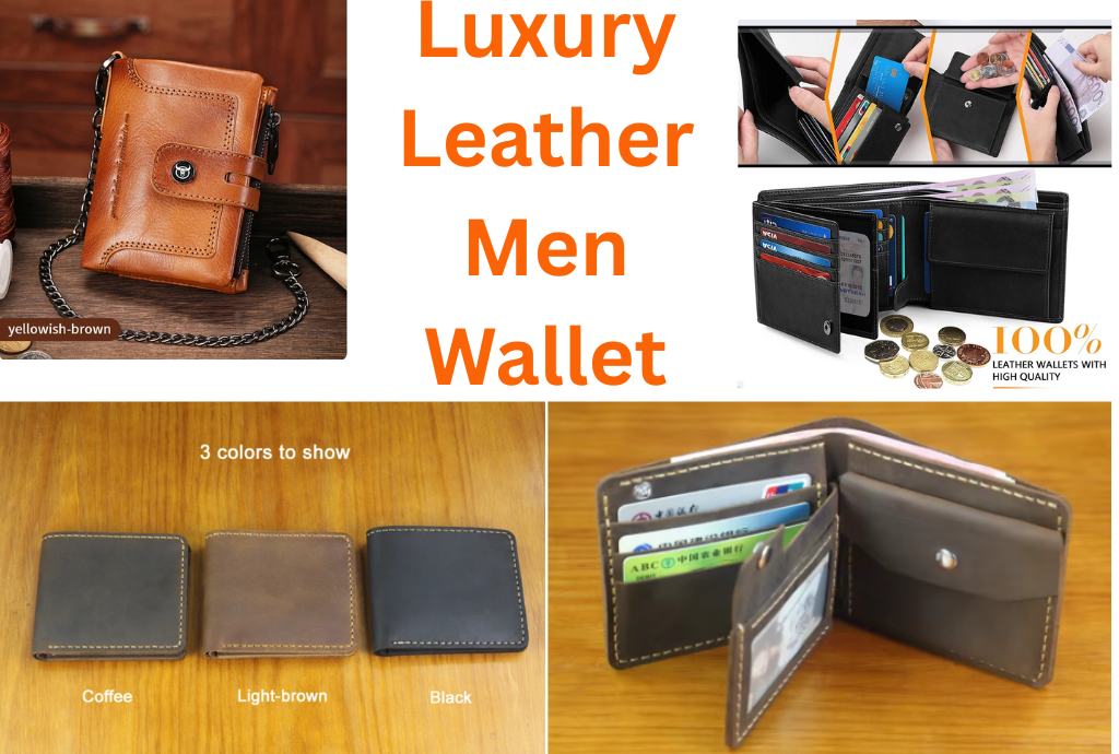 Luxury Leather Men Wallet