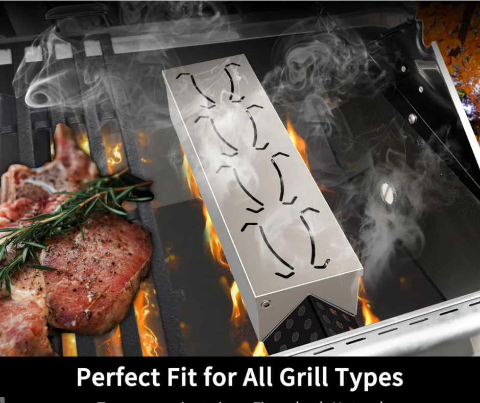 Grill Smoker Box Outdoor