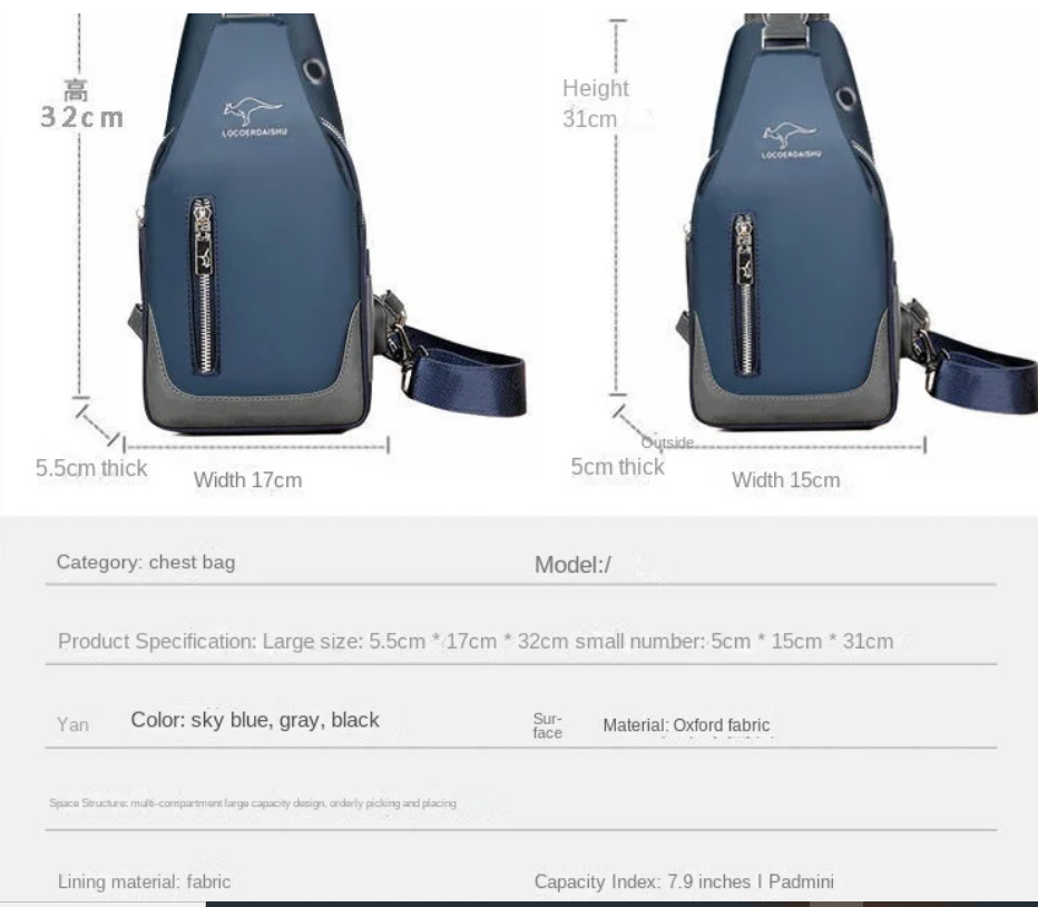 BEST 7 MINI CHEST BAG