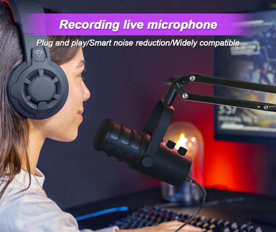 dynamic recording microphone
