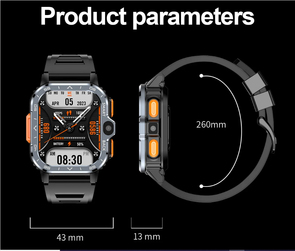 New For XIAOMI PGD Android Smart Watch