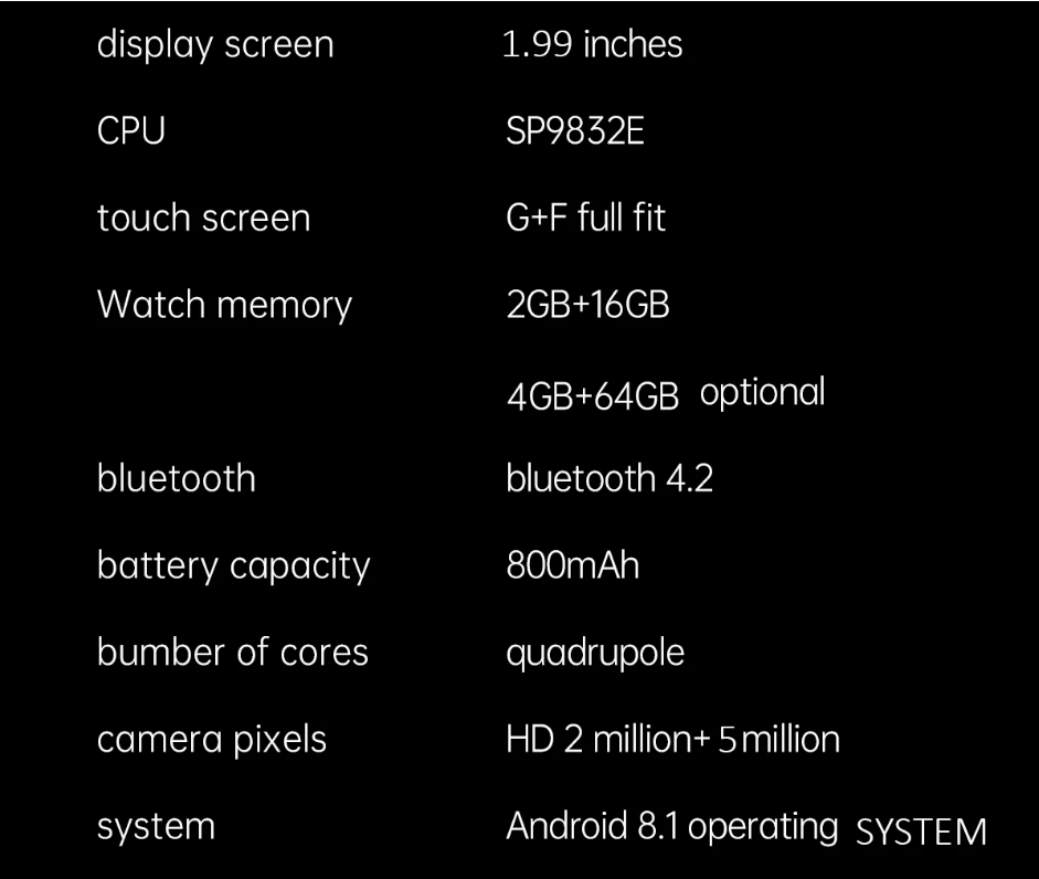 New For XIAOMI PGD Android Smart Watch