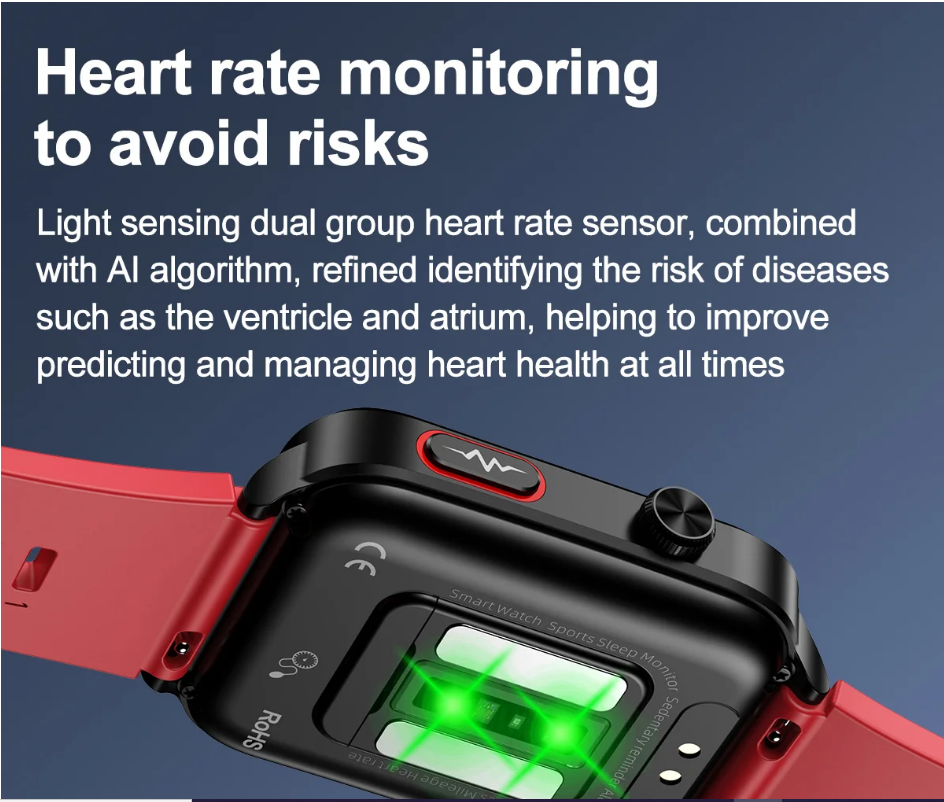 New ECG+PPG Smart Watch