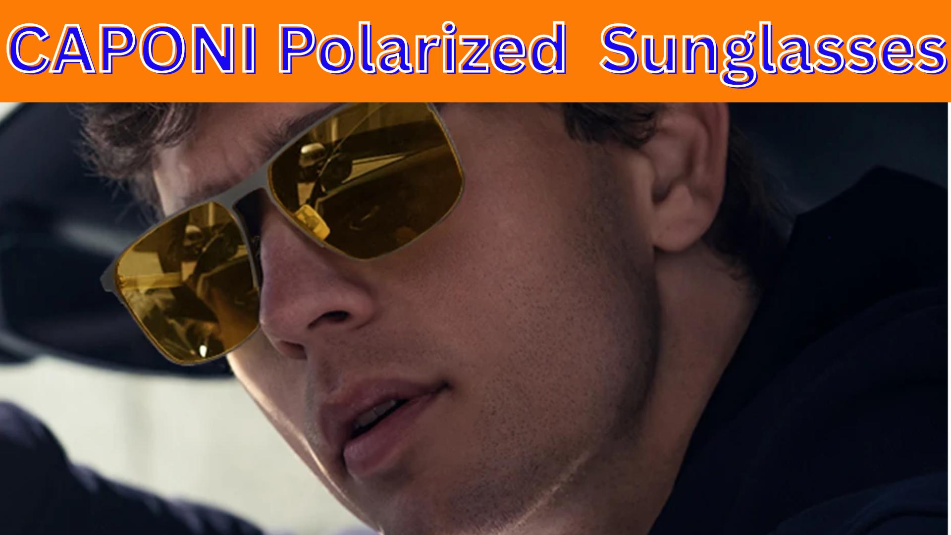 CAPONI Polarized Sunglasses