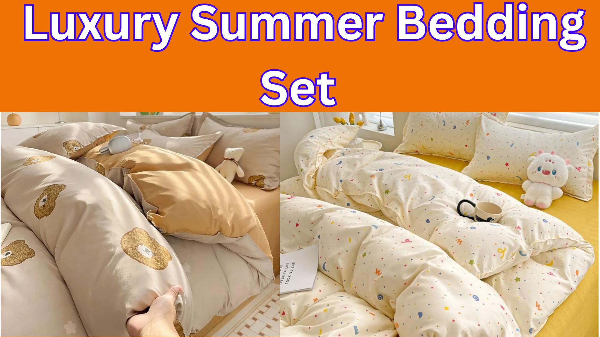 Luxury Summer Bedding Set