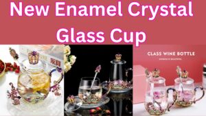 New Enamel Crystal Glass Cup