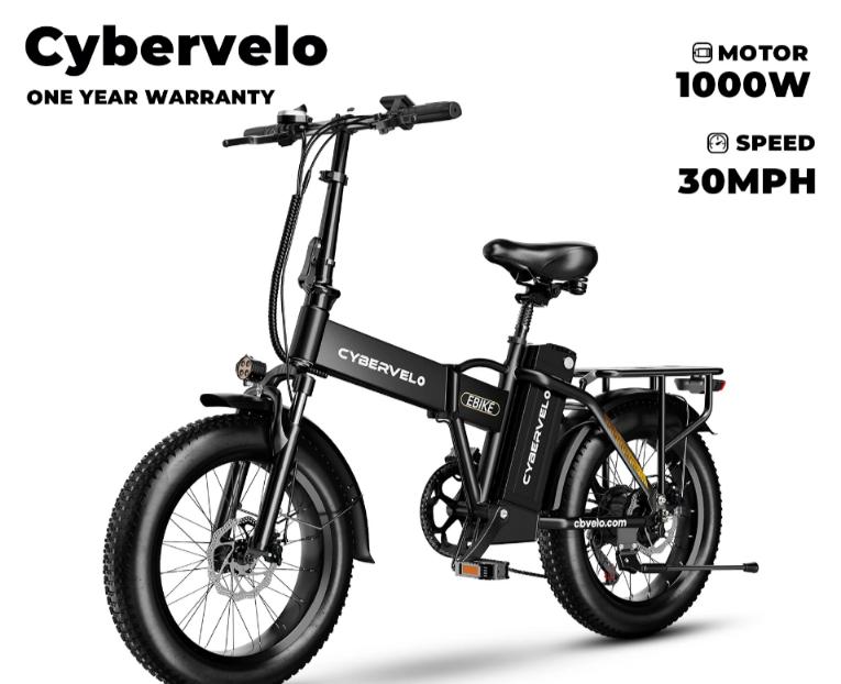 cybervelo Folding Electric Bike
