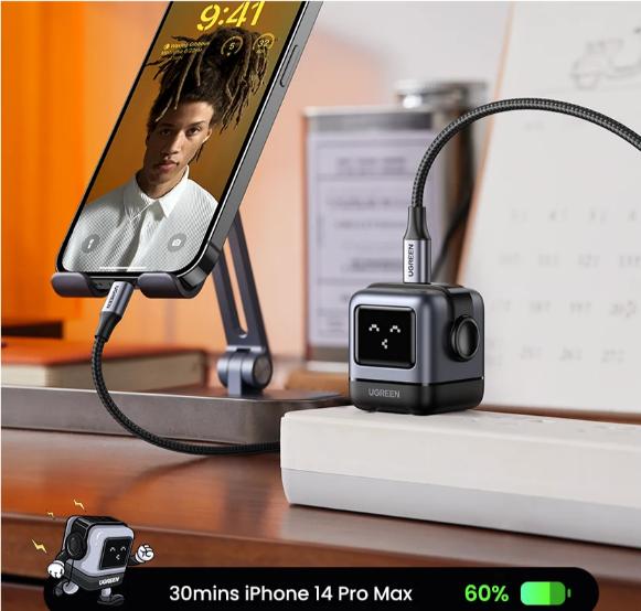 UGREEN 30W 65W GaN Charger use iPhone