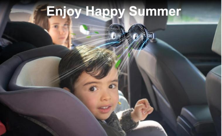 Summer Car Cooling Fan