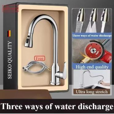 Three ways of water discgarge