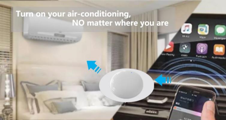 turn on your air conditioning remote