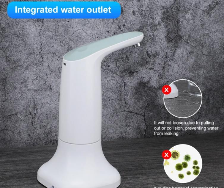 Integrated water outlet