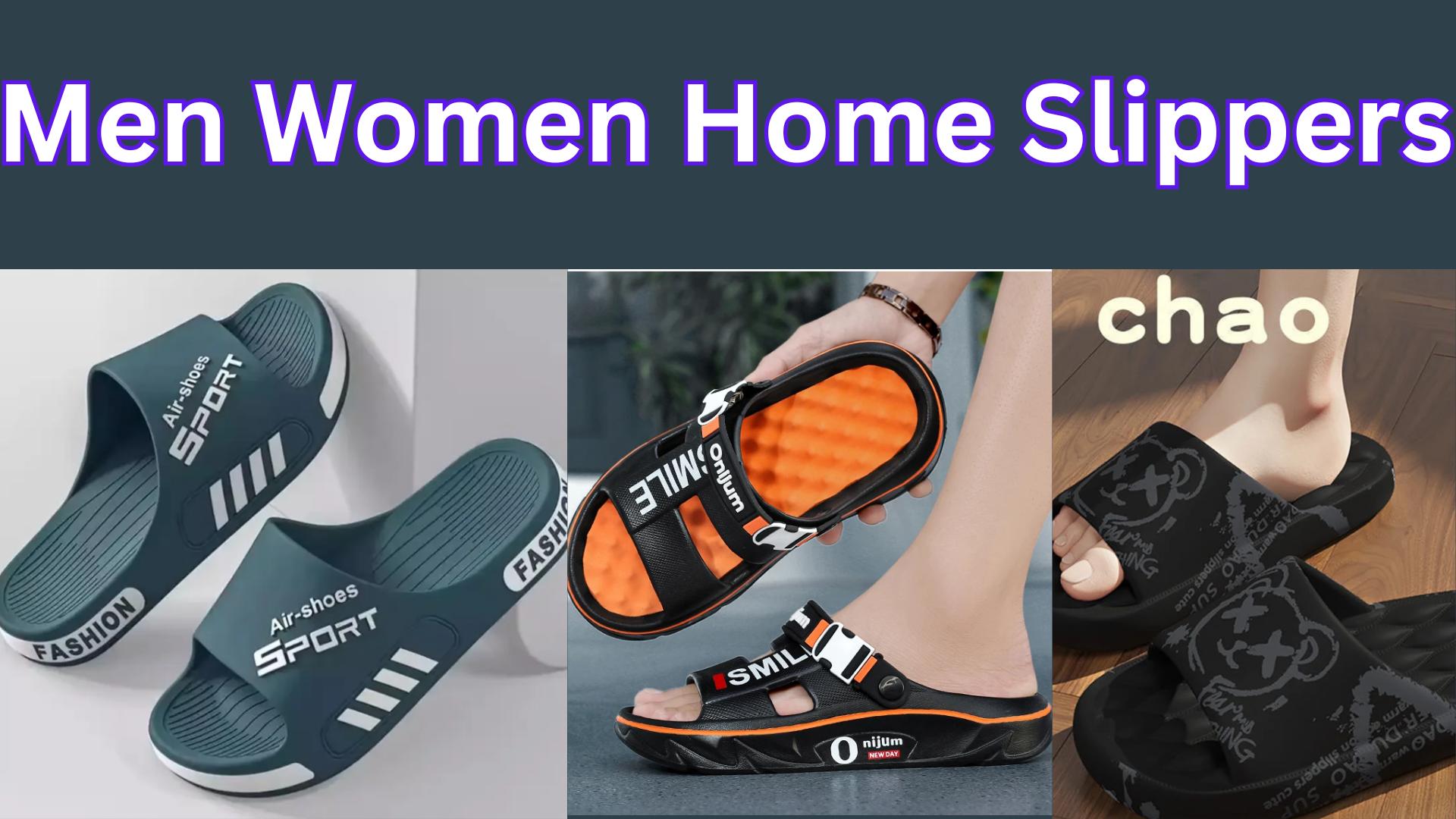 Best 3 Men Women Home Slippers for Everyday Use