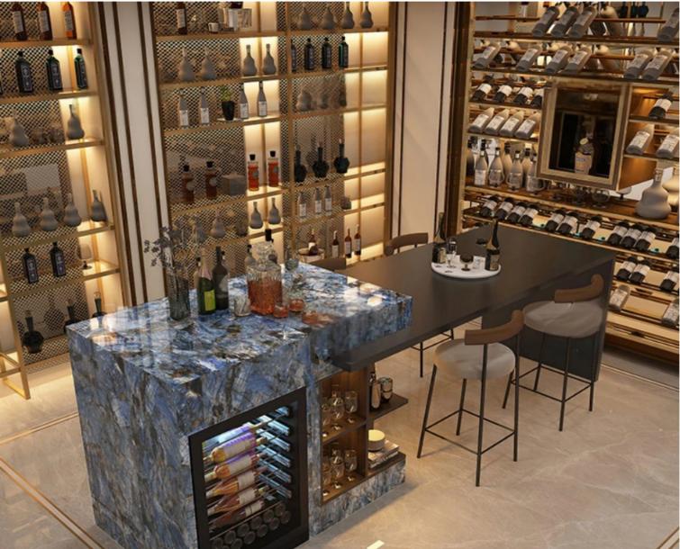 Luxury Stone Kitchen Table