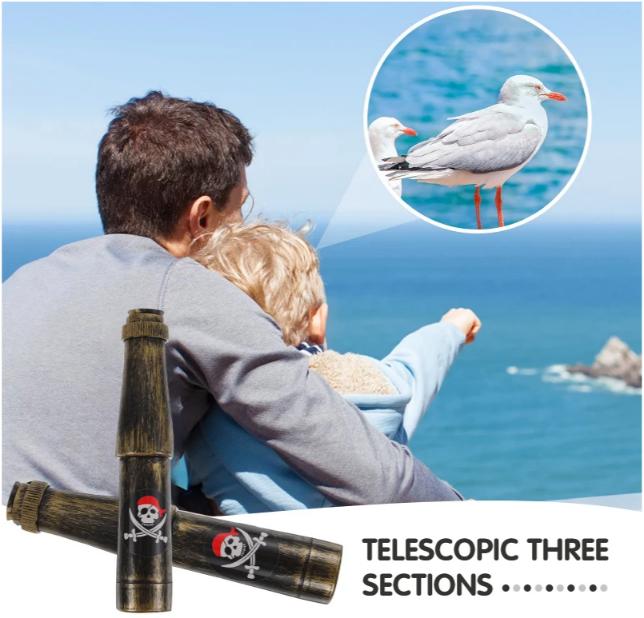 telescopic three sections  