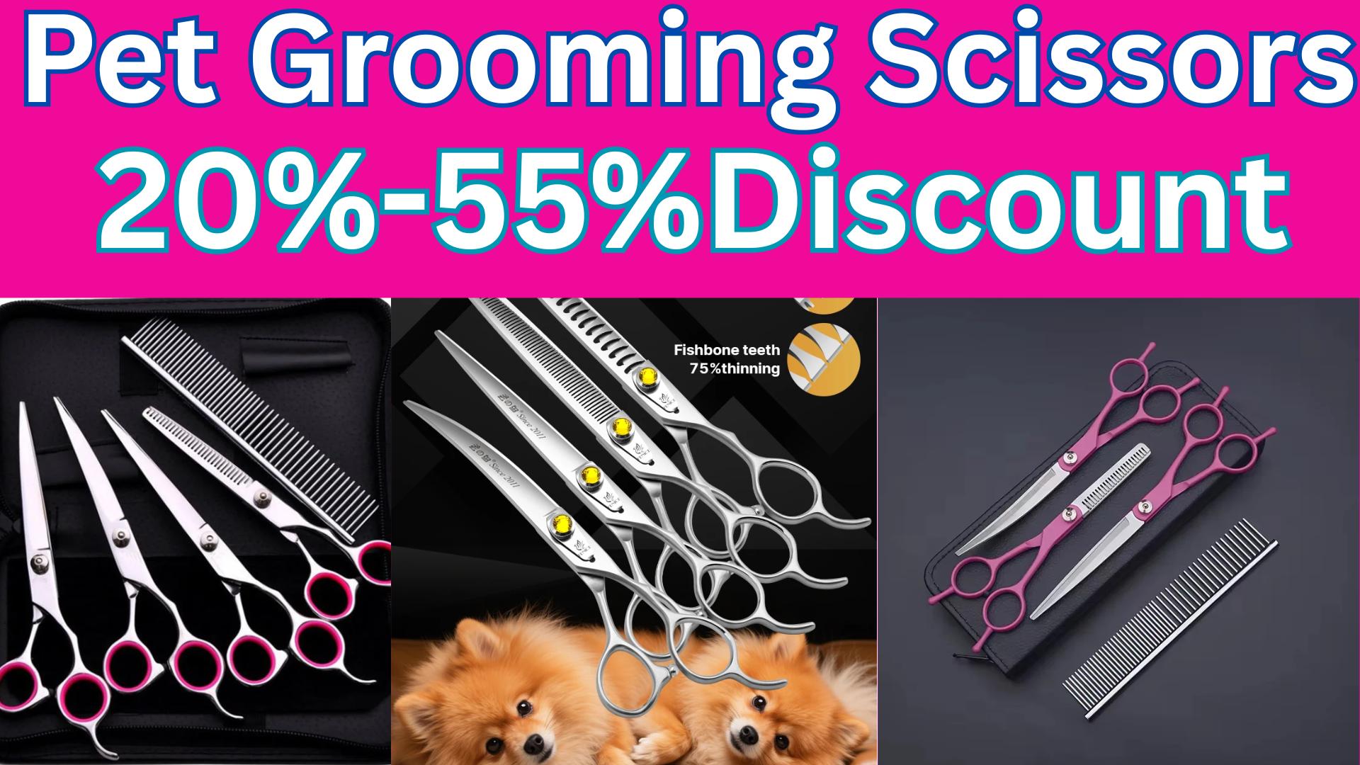 Top 7 Pet Grooming Scissors Review