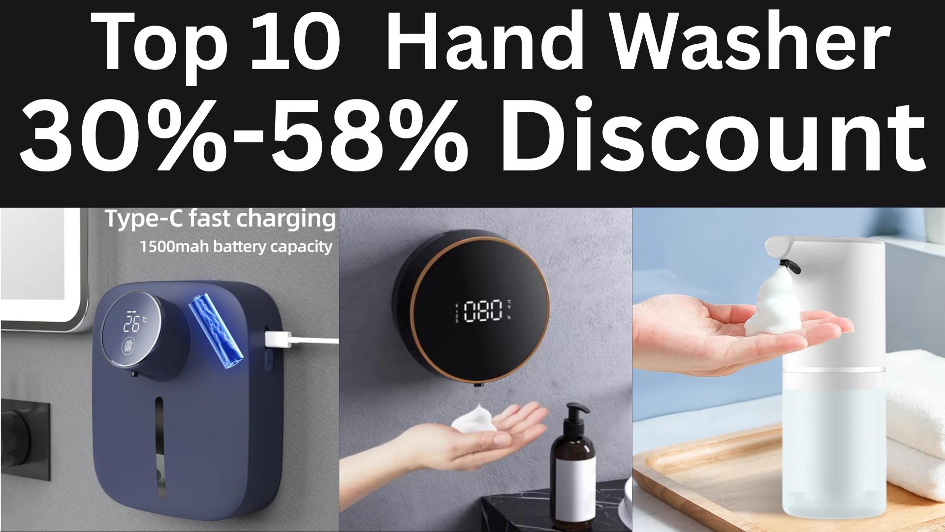 Best 10 Automatic Hand Washers for a Germ-Free Home Review.